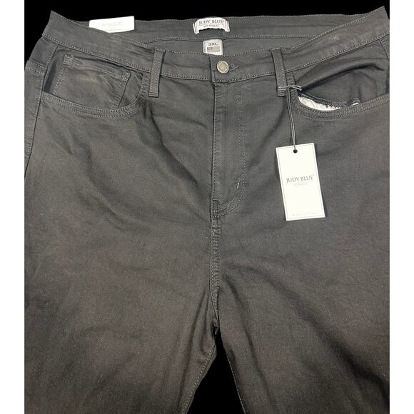 Judy Blue Black High Waist Skinny Jeans 3XL NWT - Picture 4 of 9